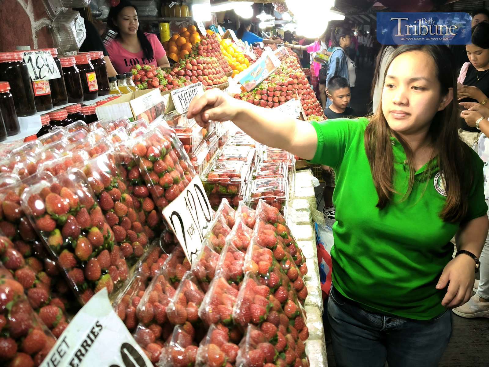 Baguio strawberries for sale