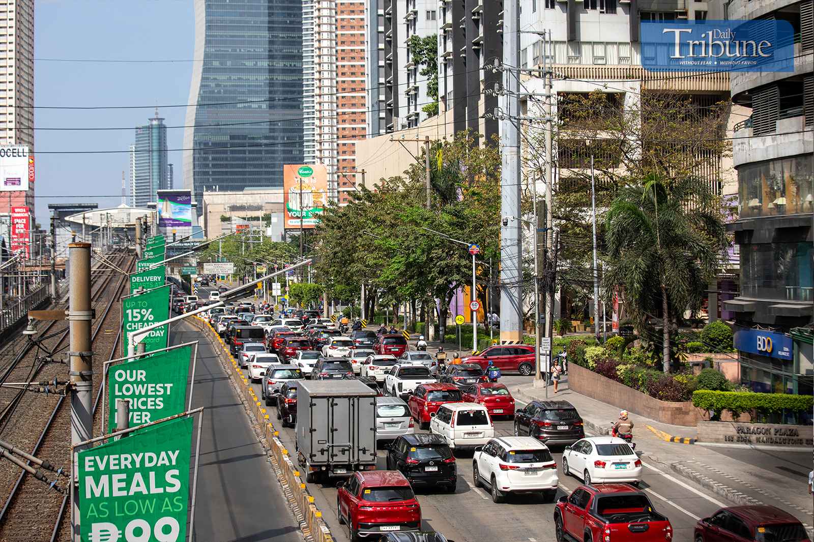 Sunday afternoon traffic