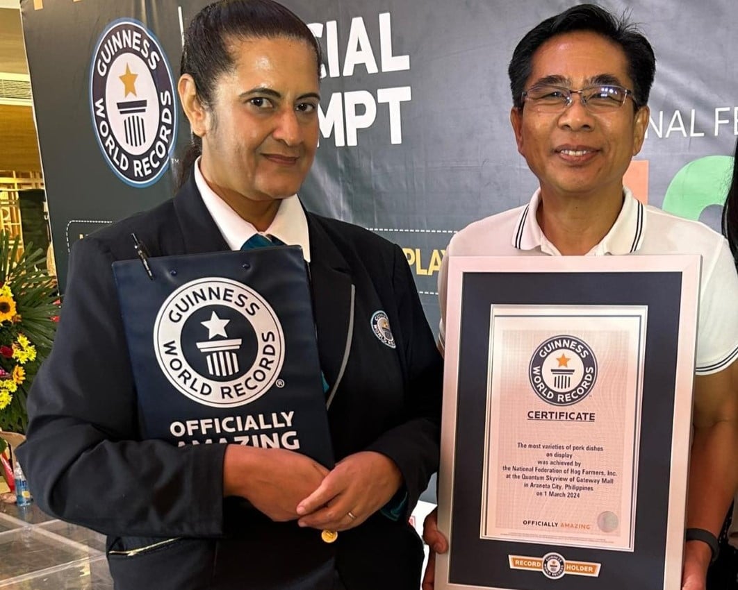 Phl sets world record for 'most number of pork dishes'