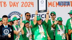 Manila makes Guinness World Record for TB awareness