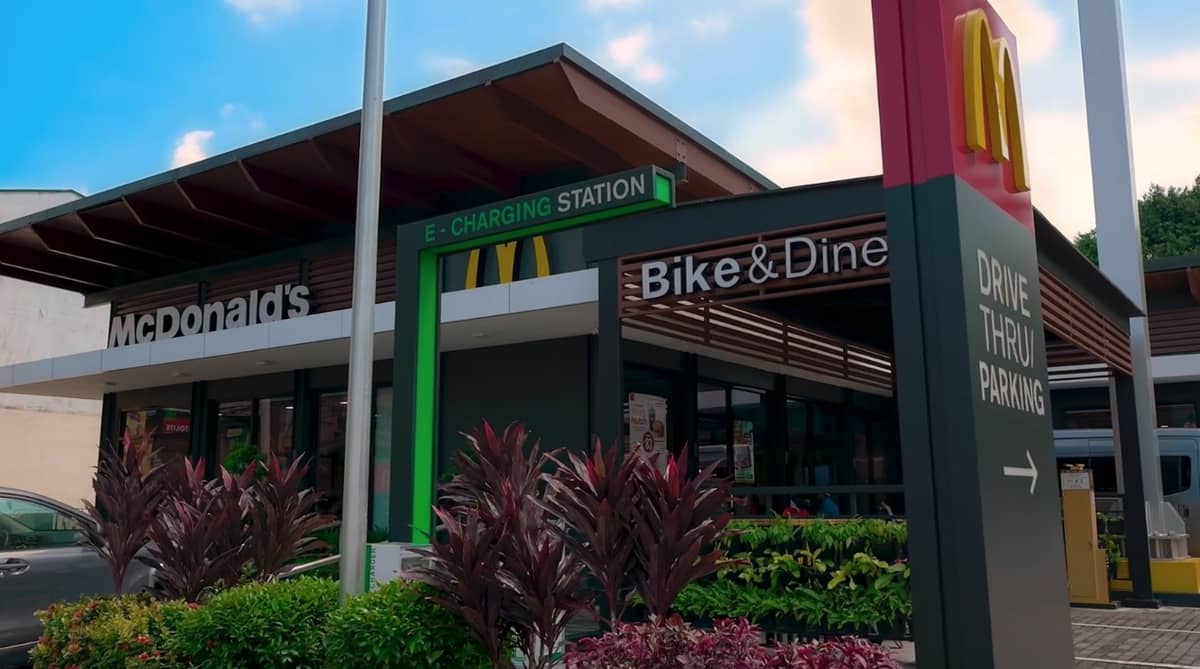 Select McDonald’s branches, including Green and Good flagship stores, now provide EV users the facility to charge their e-bikes and e-scooters at minimal fees through coin-operated charging stations.
