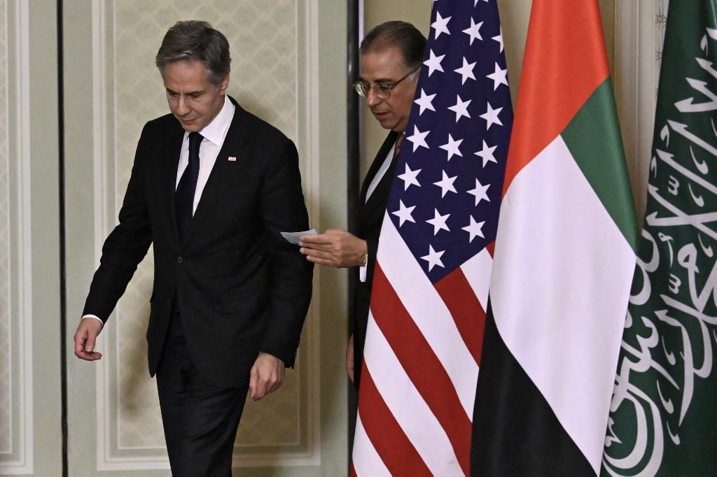 Egypt hosts Arab talks with Blinken on steps to end Gaza war