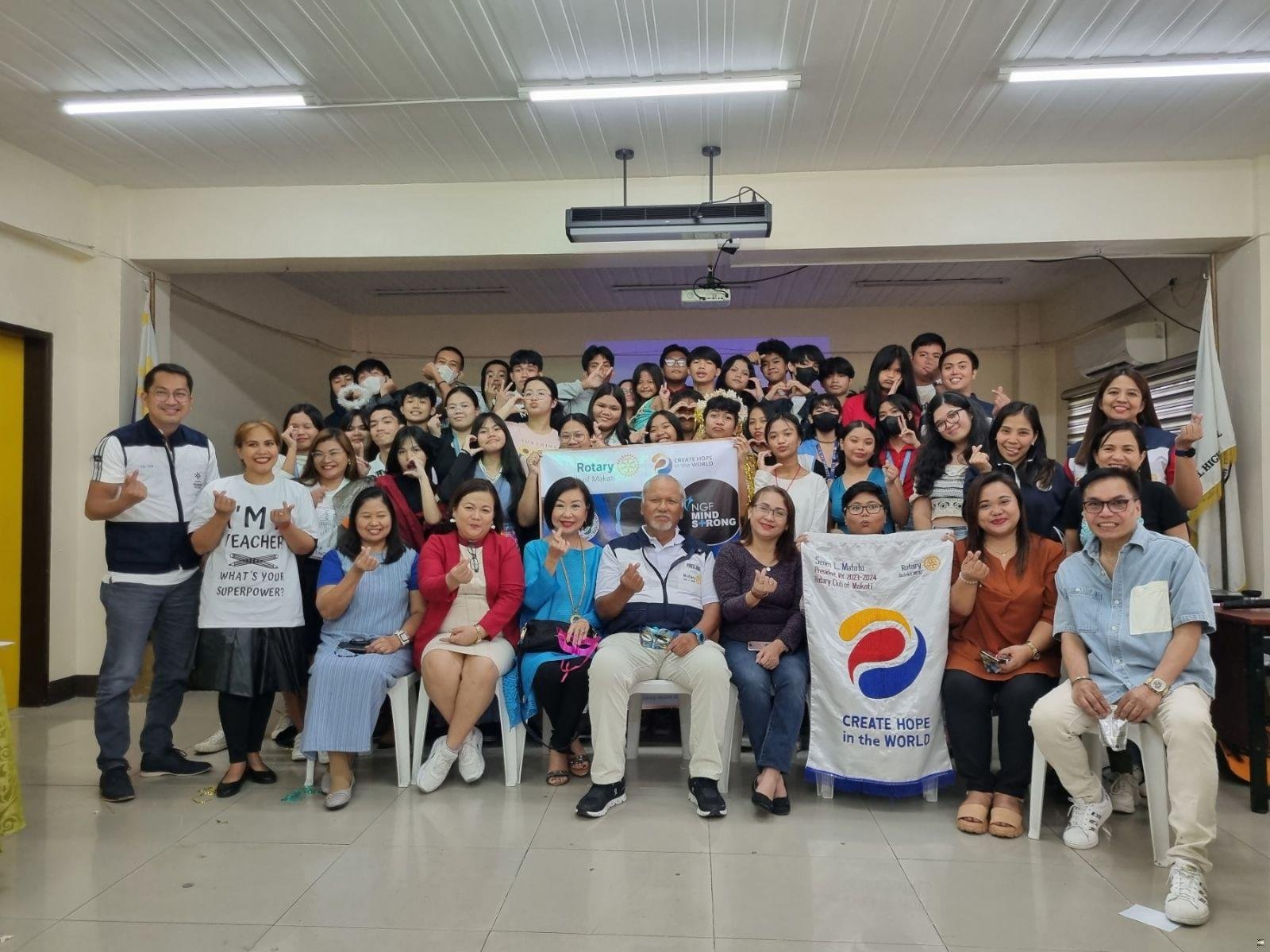 Gen. Pio del Pilar NHS students 
empowered as mental health advocates