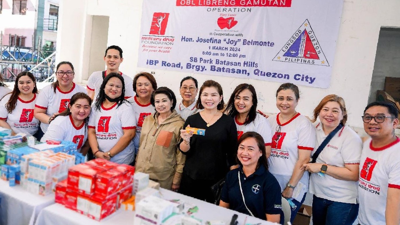 Bayer Phl donates over P3-M worth of products to Mercury Drug Foundation 