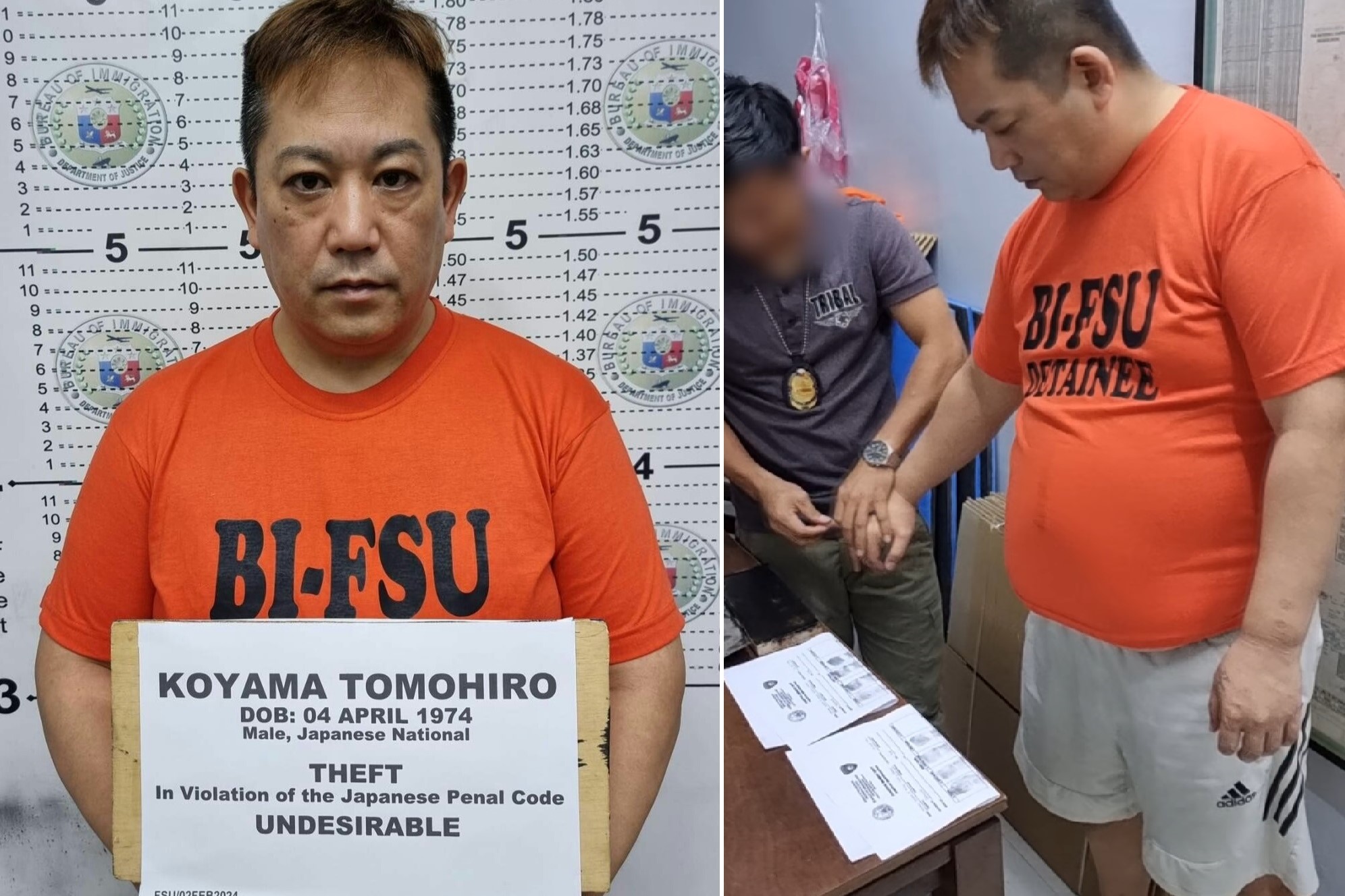 BI set to deport Japanese fugitive