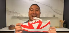 San Juan provides school rubber shoes 