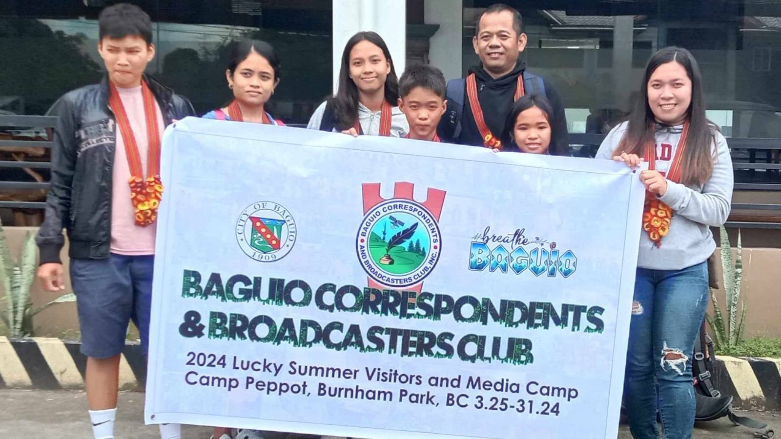 Baguio media selects lucky summer visitors