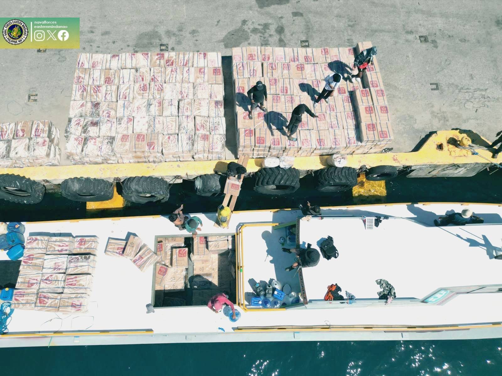 Navy seizes P21.4-M cigars off Sarangani