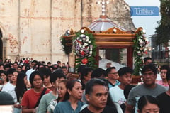 Good Friday in Paoay, Ilocos Norte
