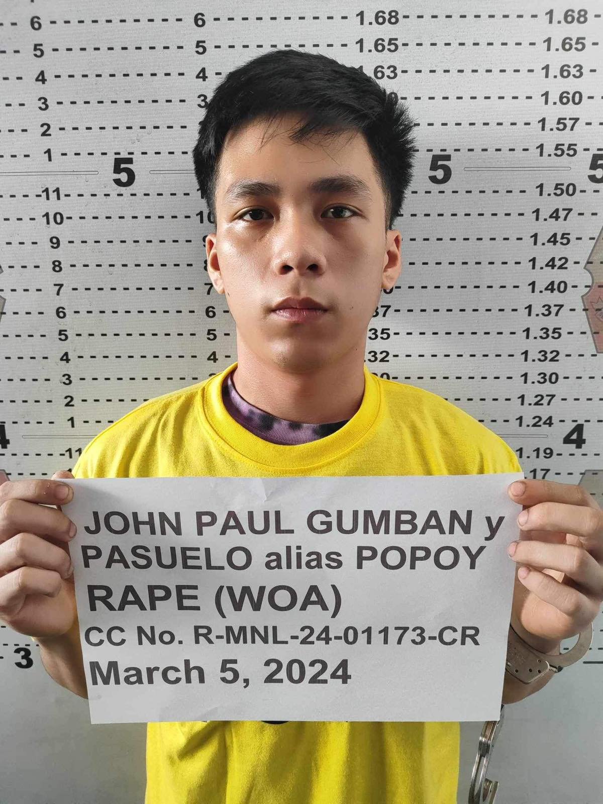 Rape suspect nabbed in Tondo