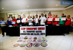 Transport protest in UP-Diliman