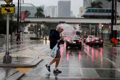 Rain delays start of play at Miami Open