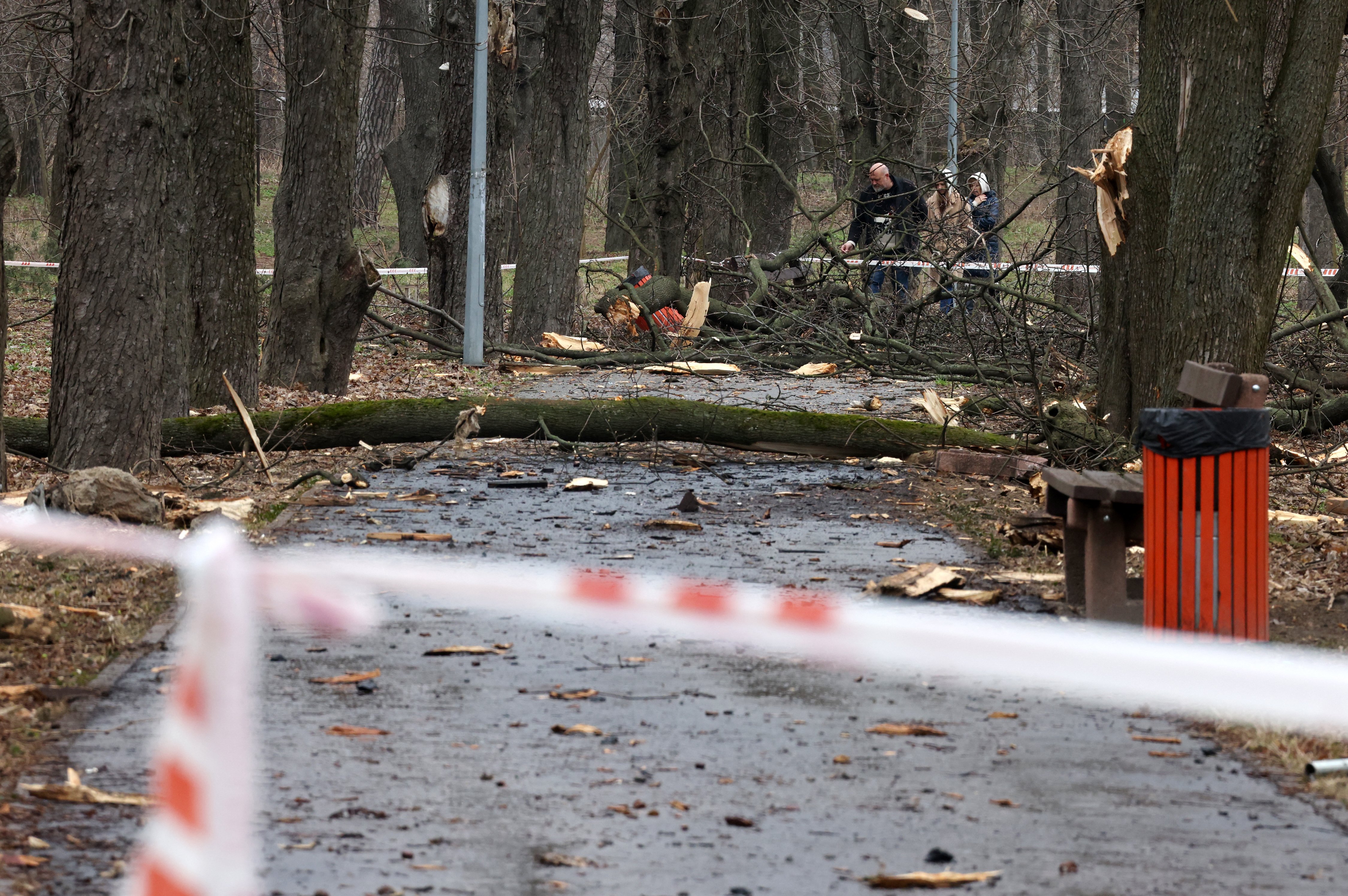 Kyiv struck by drones amid missile alert