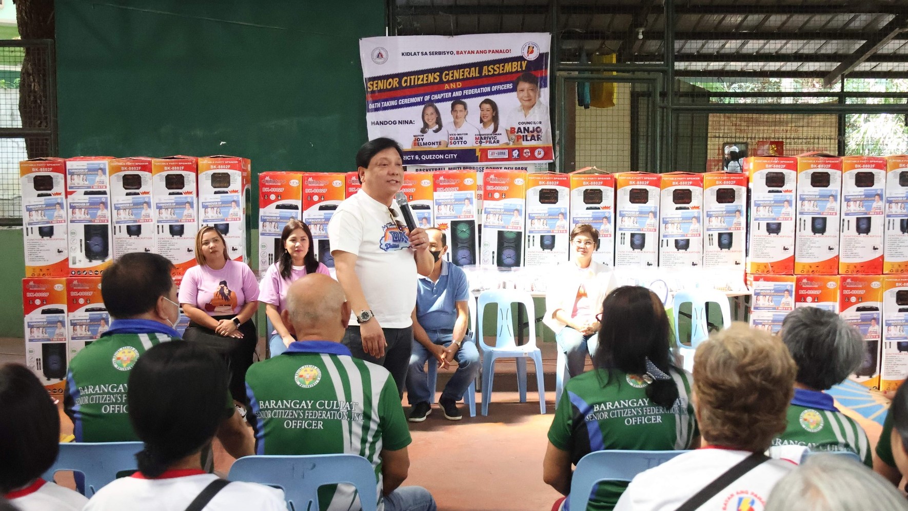 Over 10K elderly in QC receive free maintenance meds