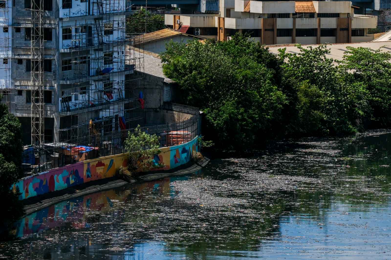 Pasig River during Maundy Thursday