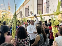 Palm Sunday in Laoag City