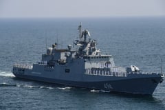 Crimea strikes hit Russian military ships