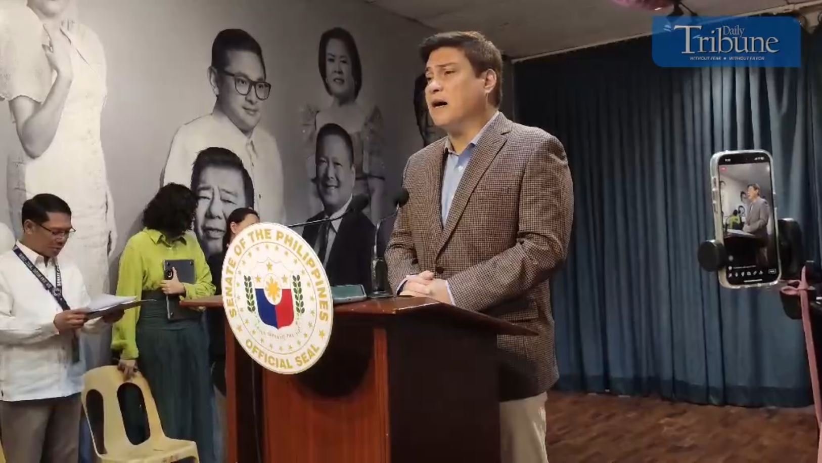 Sen. Zubiri grateful for colleagues' support