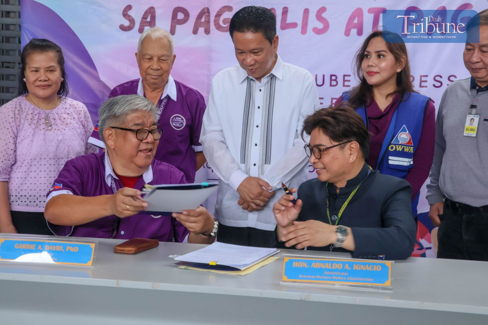 OWWA, UBE Express provide 50% fare discount to OFWs		