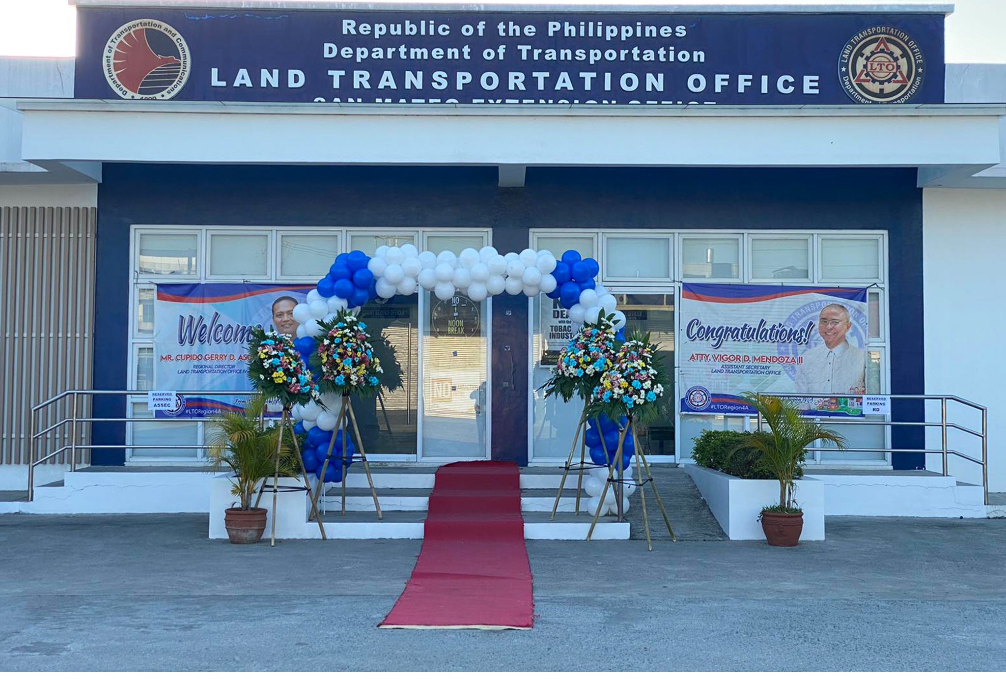 LTO opens new extension office in San Mateo, Rizal 