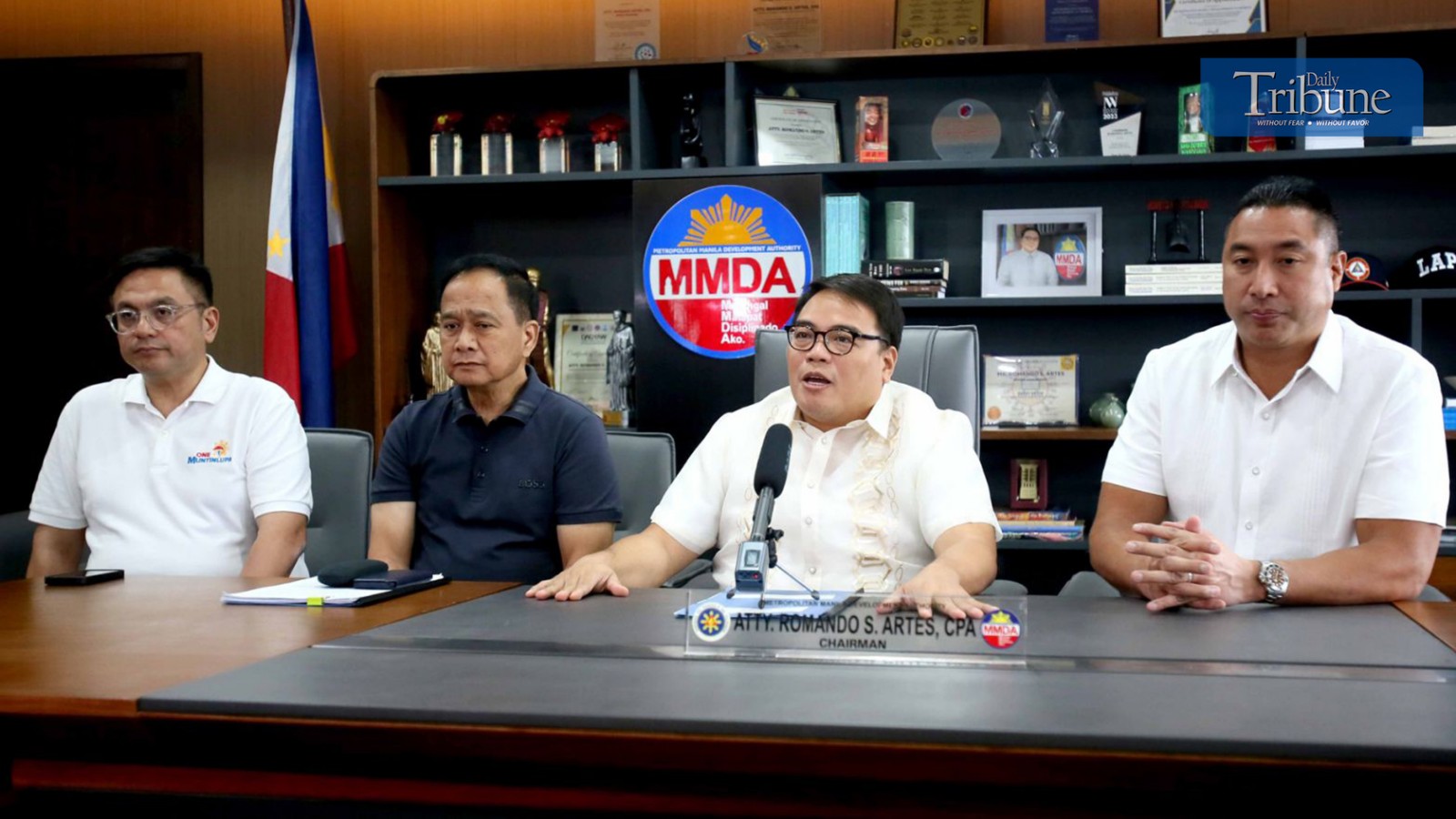 MMDA on single ticketing system