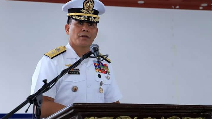 Philippine Navy spokesperson for WPS, Commodore Roy Trinidad
