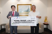 PAGCOR remits P4.59B to state treasury