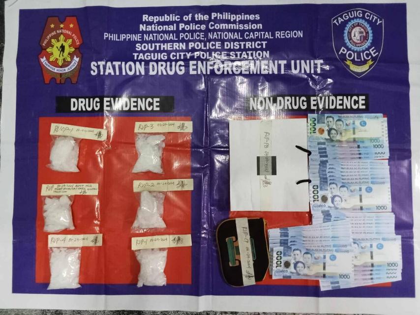 ₱2-M worth of shabu seized in Taguig