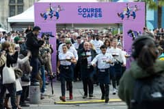 Paris crowns champion waiters in one-of-a-kind 'cafe race'