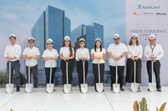 Ayala Land breaks ground on new
Vertis North office buildings