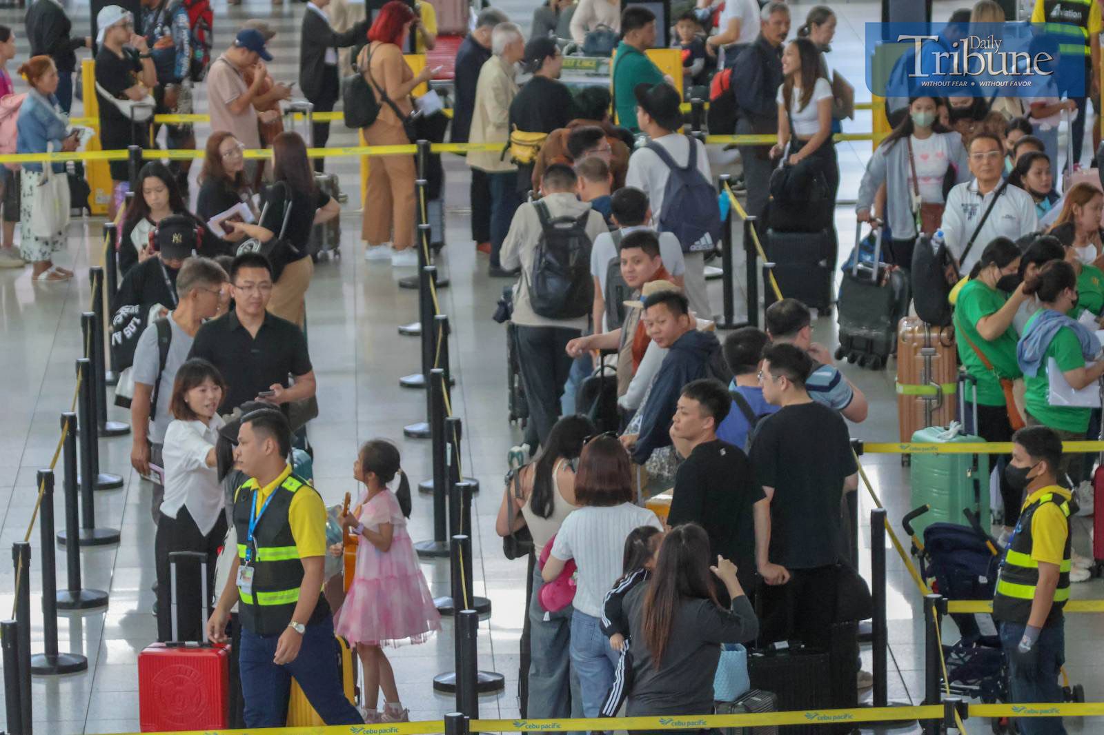 Holy Week rush at NAIA