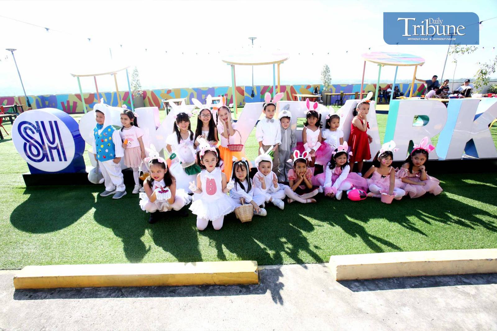 Easter egg hunt at the Sky Park