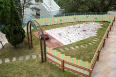 (FILES) This photo taken on 28 February 2024 in Hong Kong shows the Garden of Forever Love the at Chai Wan Cape Collison Crematorium. Launched in 2022, the Home of Forever Love provides free cremations for fetuses of less than 24 weeks gestation in Hong Kong.