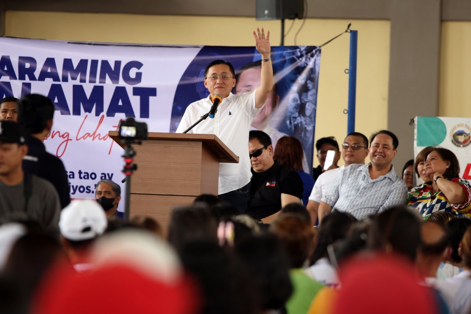 Bong Go supports medical mission in Pampanga