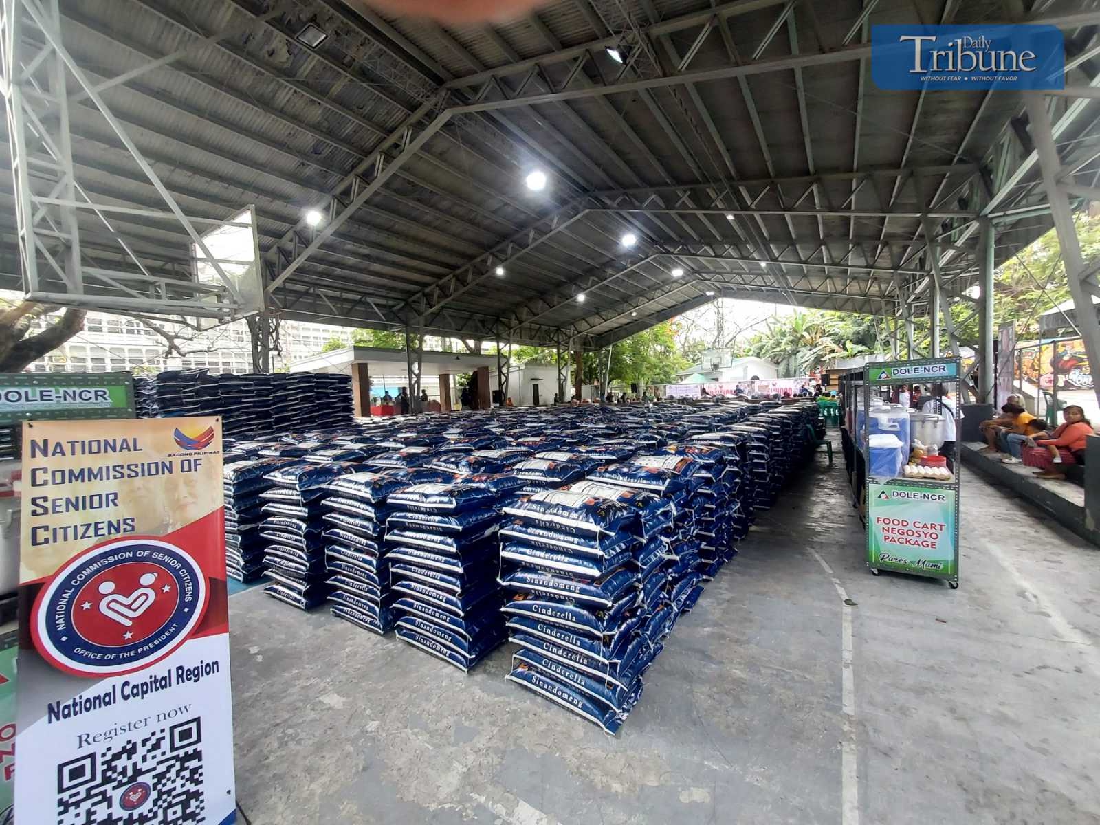 DOLE awards livelihood tools to senior citizens
