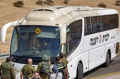 Gun attack on school bus in West Bank wounds 3: army