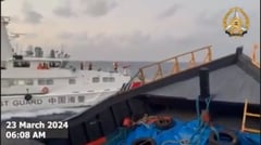 China's coast guard ship imperils Phl supply vessel