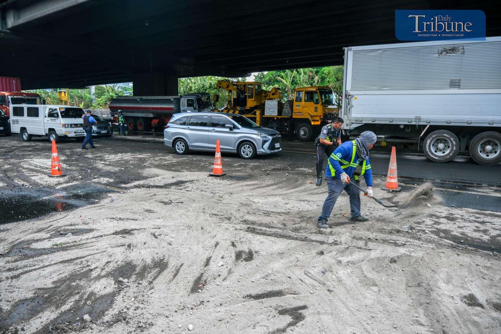 Oil spill incident 