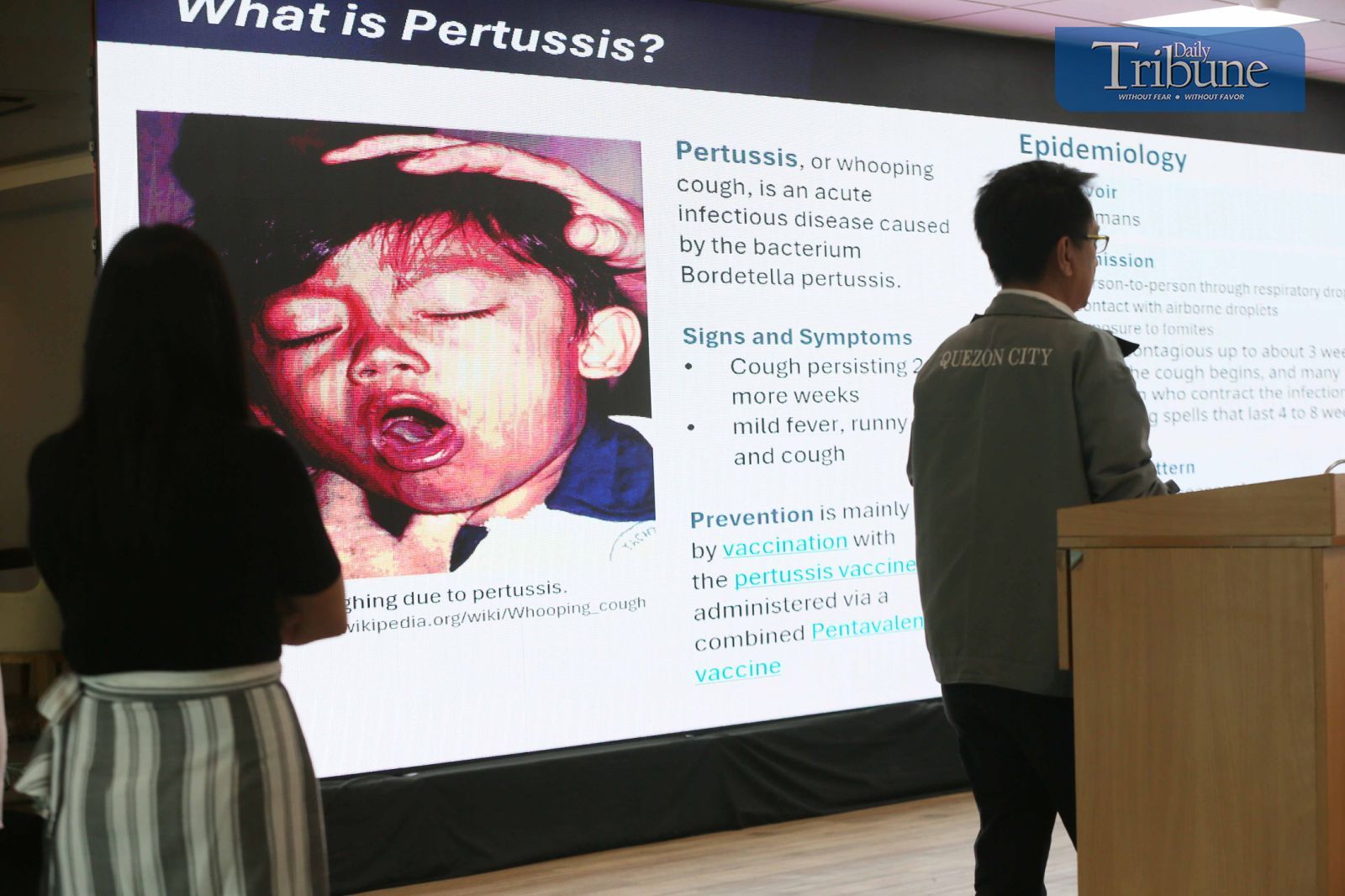 DOH: 'Whopping' cough, measles cases increase