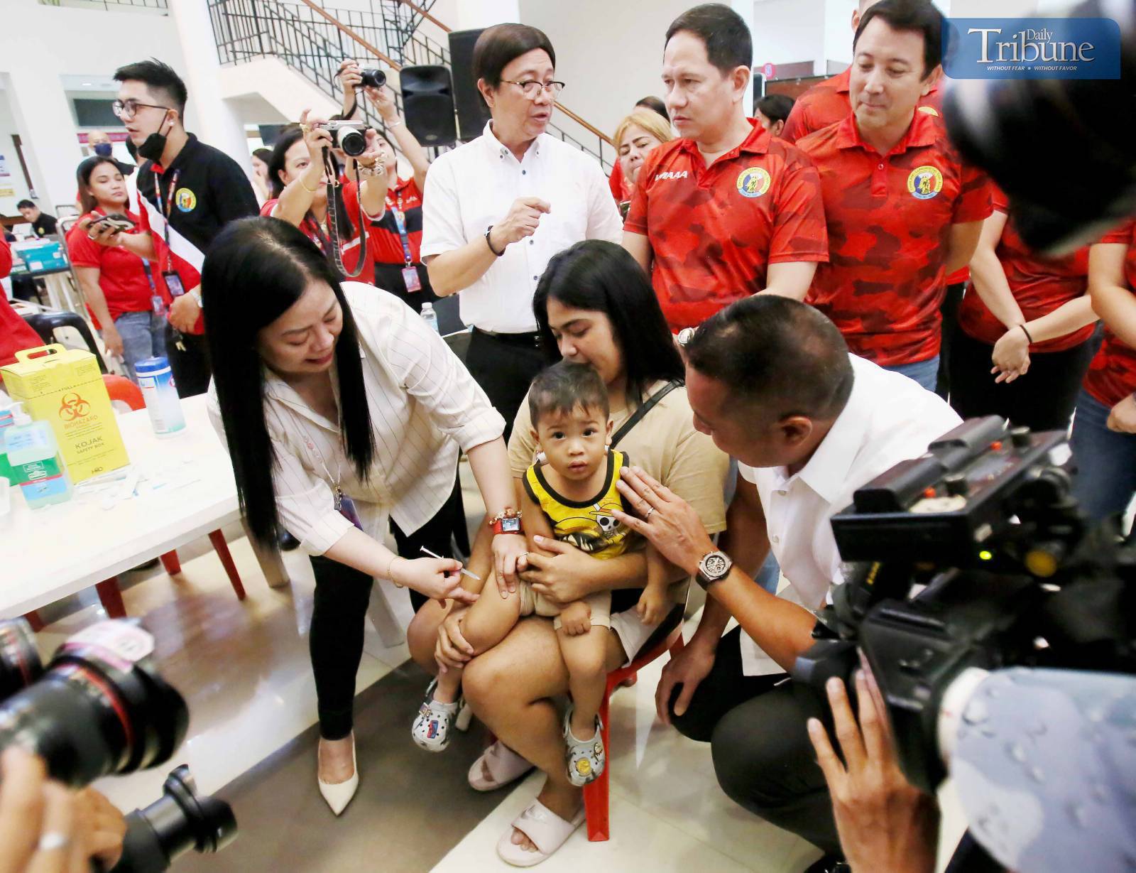 San Juan's vaccination drive against pertussis