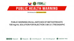 FDA issues warning on use of cancer treatment solution