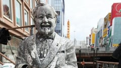 'Curse of the Colonel' KFC statue disposed of in Japan