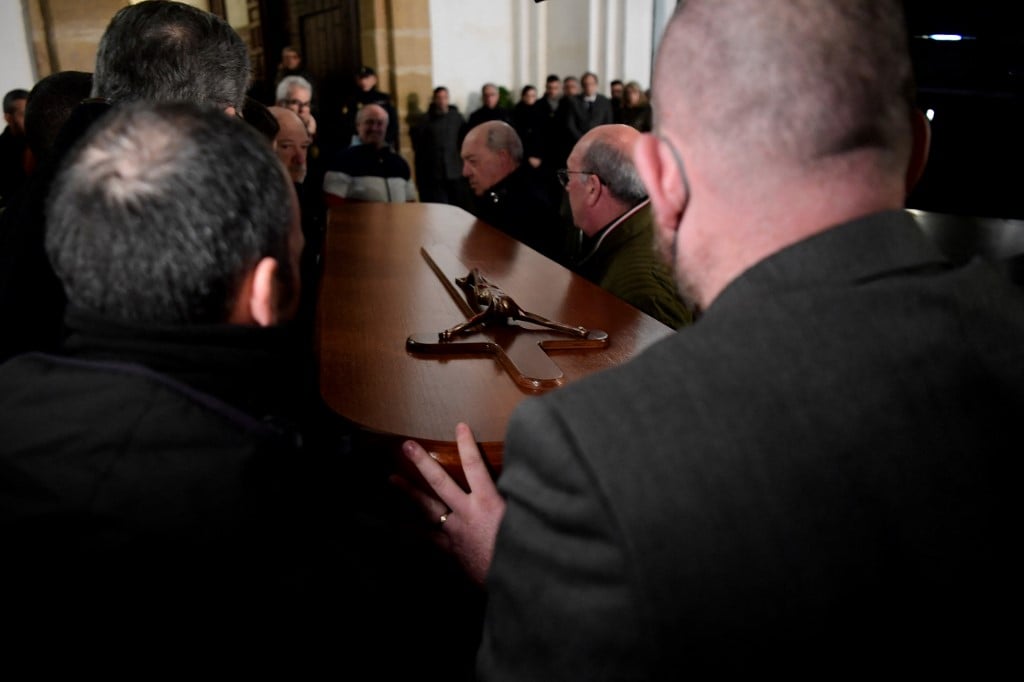 Spain prosecutors want church attack suspect jailed for 50 years