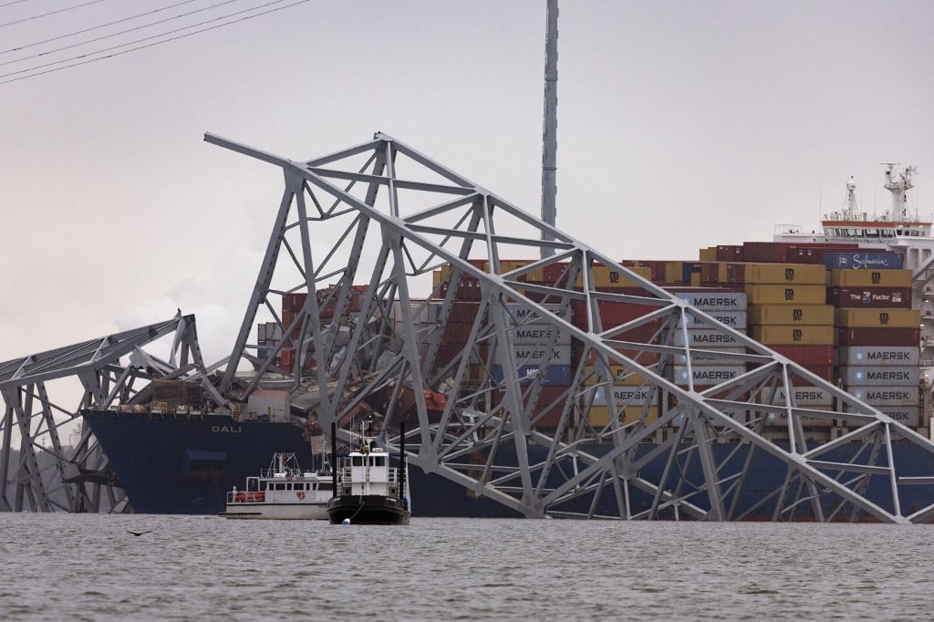 Two bodies found as Baltimore bridge collapse moves from recovery to salvage
