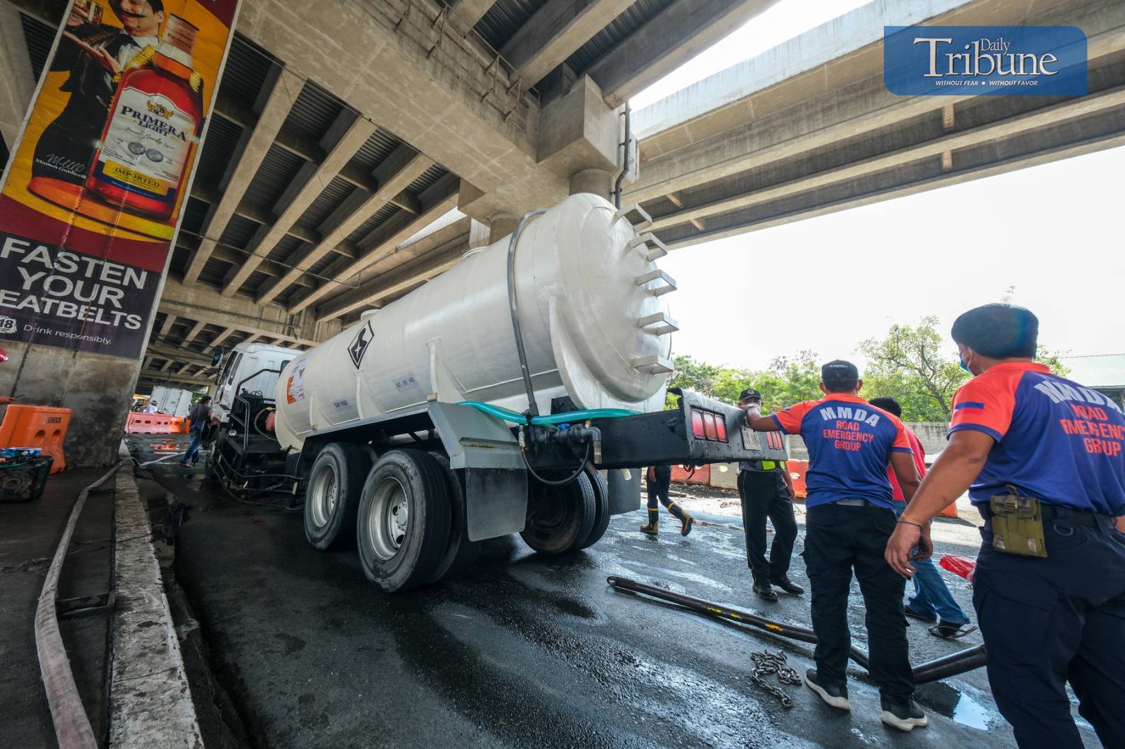 Chemical leak in Manila