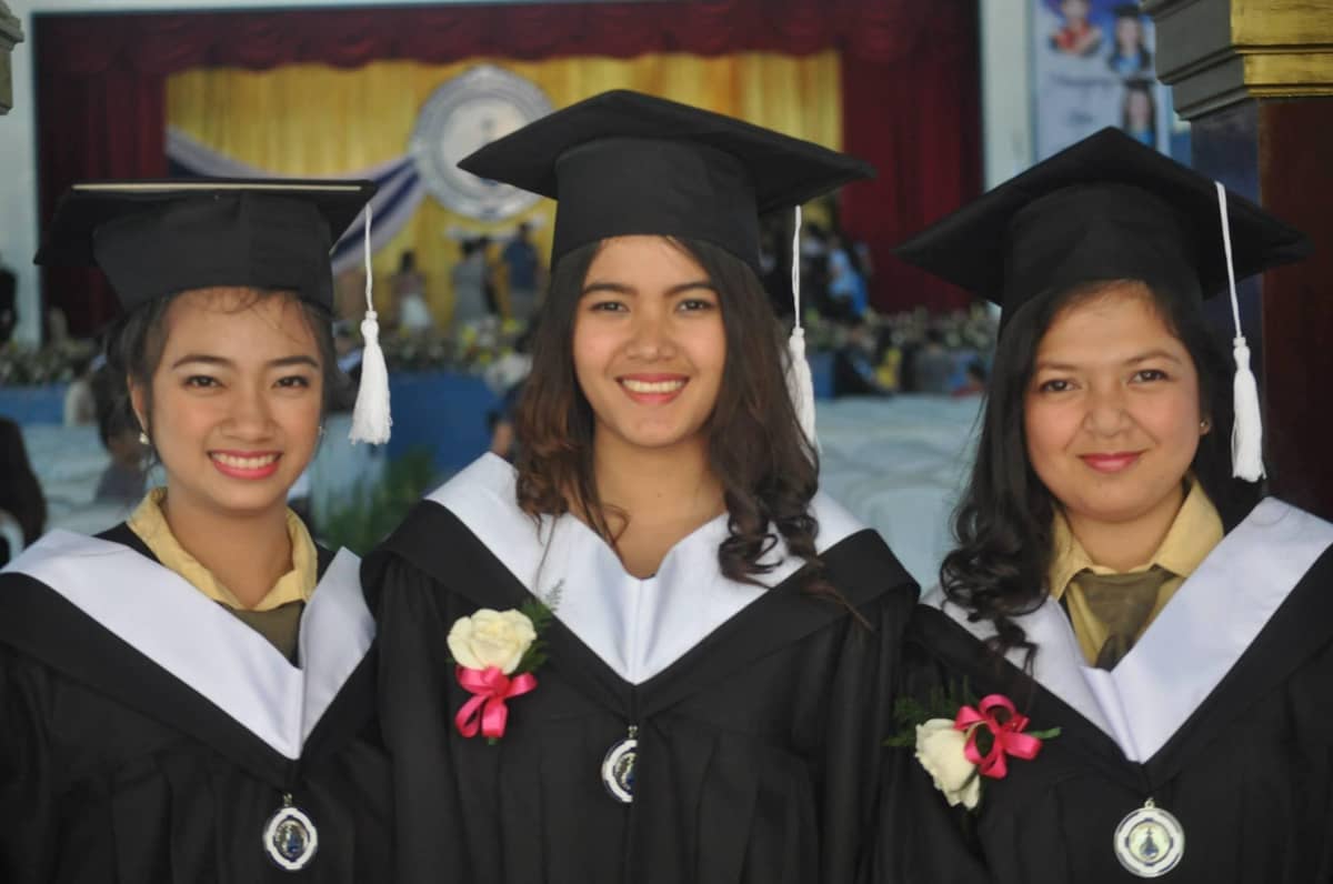(first from right) Jonalyn finished IT in 2014 with a strong desire to support her family and pursue personal growth.