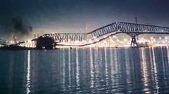 Major Baltimore bridge collapses after ship collision