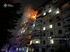 Russian missile strike kills three in Ukraine's Kryvyi Rih