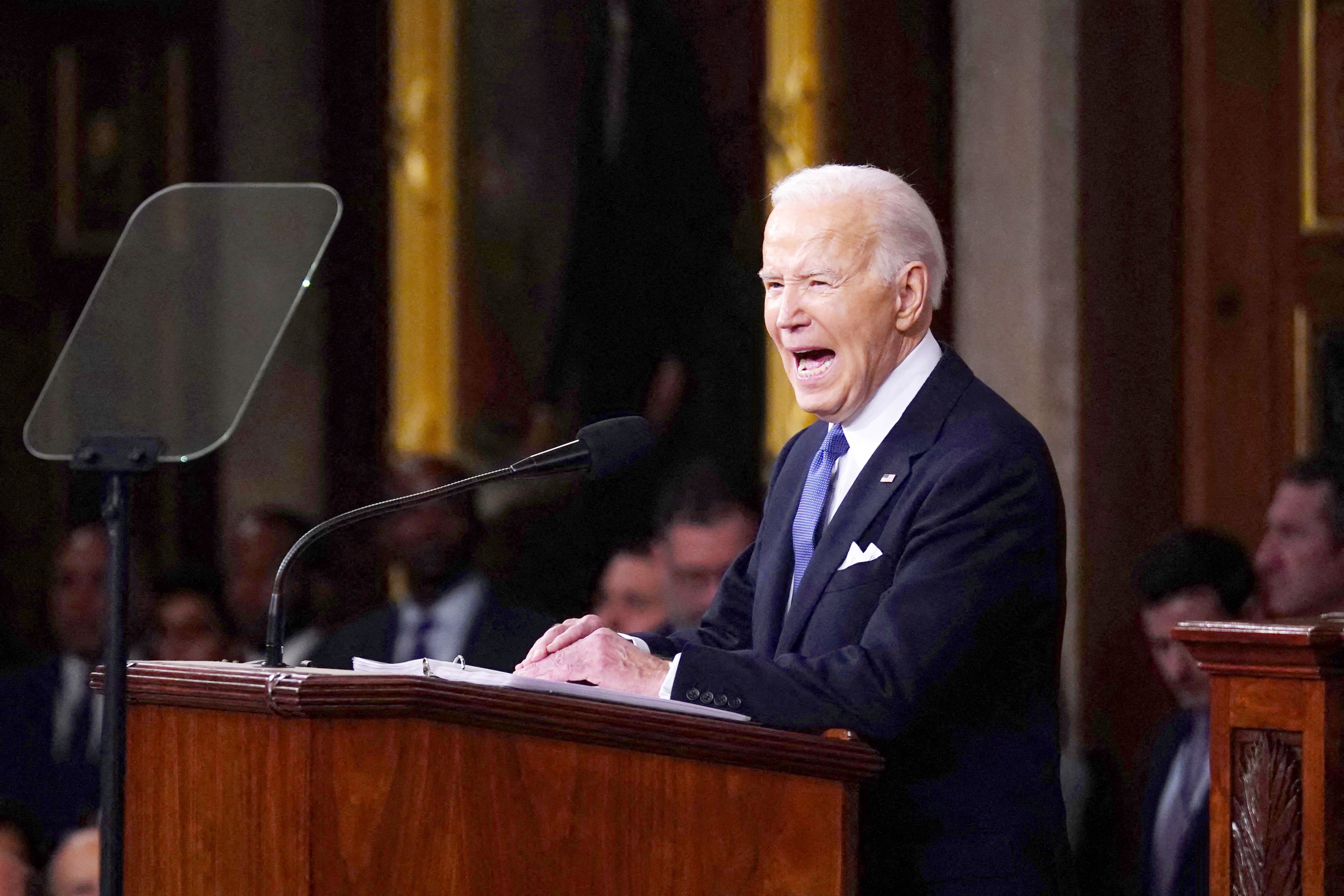 Biden delivers fiery State of Union speech