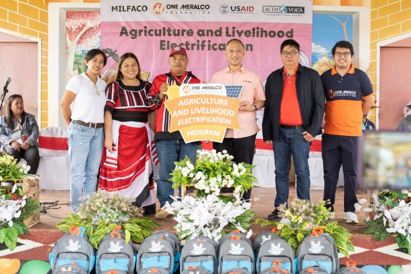 One Meralco Foundation’s solar electrification empowers indigenous coffee farmers in Bukidnon